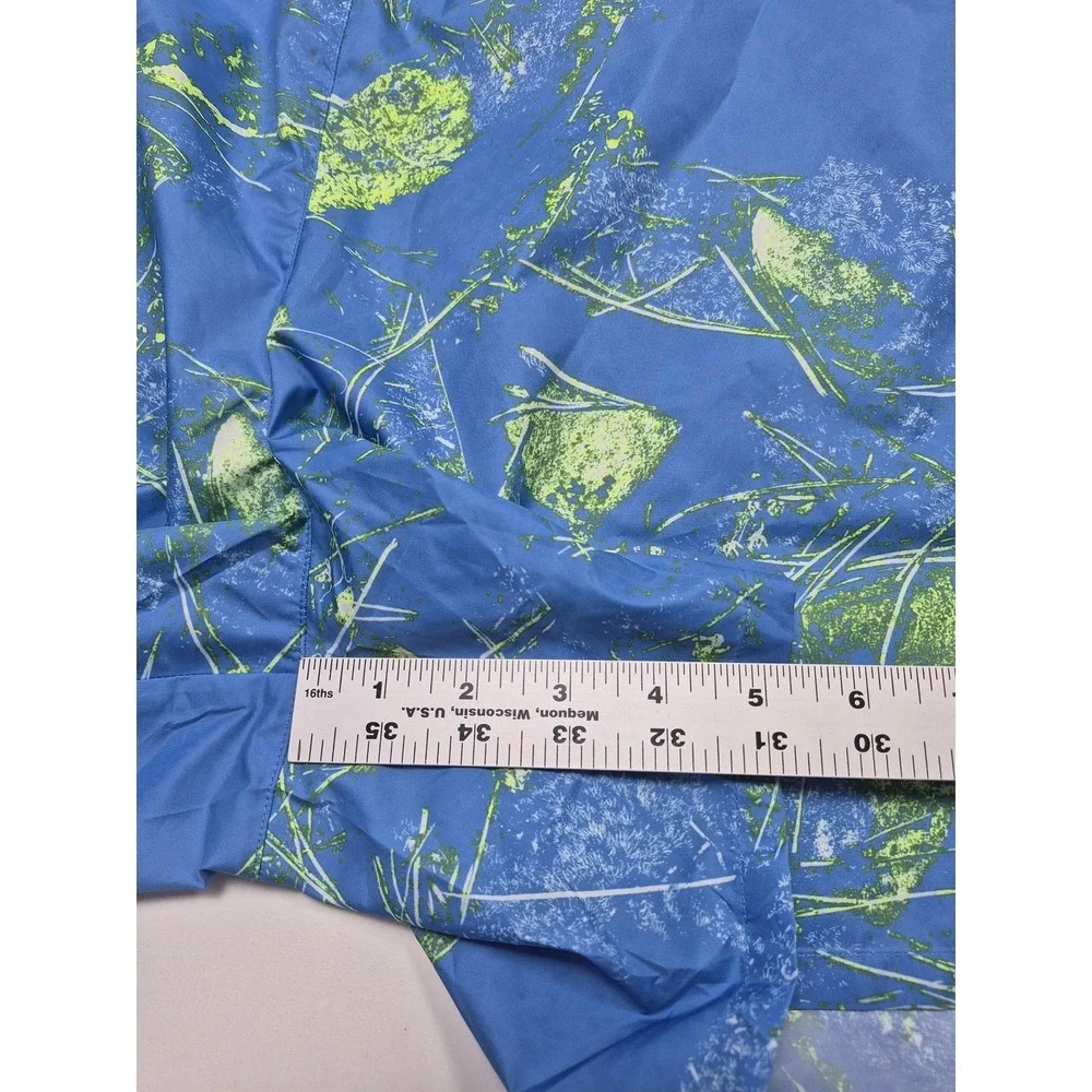 The North Face Limitless Run Shorts Mens 2XL Blue Abstract Print Lined Quick Dry